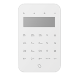 Teclado LCD:  Control completo y sencillo del sistema de alarma.